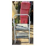 Two-Step Folding Ladder and Craftsman Creeper Set
