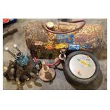 Semi Air Bag Components and Air Tank Lot