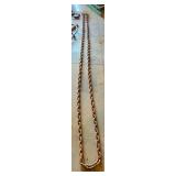 Heavy-Duty Steel Chain With Hooks