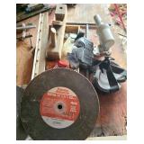 Metal Cutting Disc, Angle Grinder, and Mounting Br