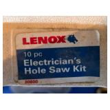 Lenox 10-Piece Electrician's Hole Saw Kit