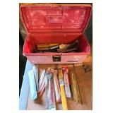 Urrea Pink Tool Box with Assorted Reciprocating Sa