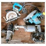 Power Tools Including Makita and Craftsman