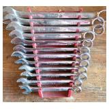 Pittsburgh Combination Wrench Set with Holder