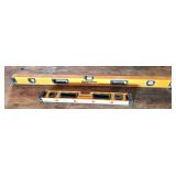 Two Bostitch Spirit Levels