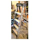 Werner Fiberglass Step Ladder, 5-Step