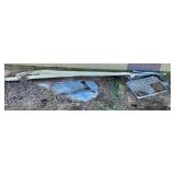 Metal Scrap Lot With Steel Sheets and Frame