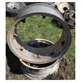Used Steel Truck or Tractor Rims with Surface Rust