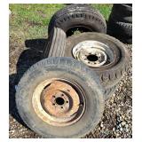 Used Wheels and Tires with Wear