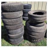 Used Tires in Various Sizes