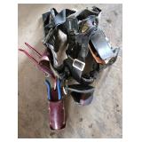 Safety Harness with Tool Holders and Retractable L