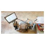 Hartford Heavy Duty Ball Bearing Bench Grinder