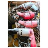 Four Assorted Power Drills