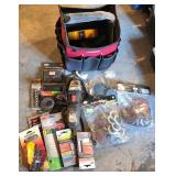Power Tools, Discs, and Accessories with Tool Bag