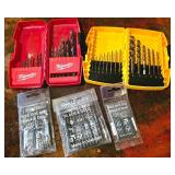 Drill Bit Sets from Milwaukee and Drillforce