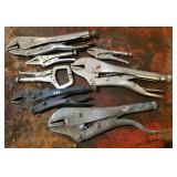 Locking Pliers and Clamps Collection