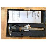 Cen-Tech Digital Caliper with Case and Instruction