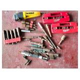 Tool Bits and Accessories with Milwaukee Cases