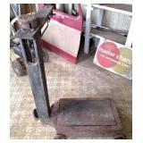 Fairbanks Morse Platform Scale with Weights