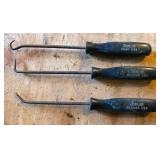 Three Snap-on Hook and Pick Tools