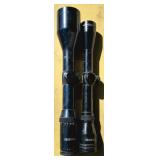 Two Riflescopes with Adjustable Magnification Sett