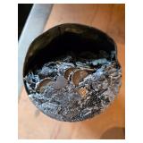 Rusty Can of Coins Recovered from a Fire