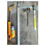 Paint Marker Laser Square and Transit Pole with Ac
