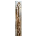 10ft Heavy-Duty Steel Chain with Hooks