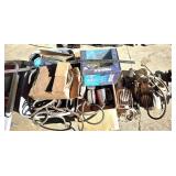 Electrical Motors, Cables, and Tools Lot