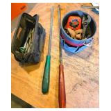 Hand Tools with Pouches and Accessories