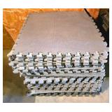 Stack of Interlocking EVA Foam Floor Tiles