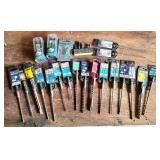 Drill Bits and Accessories Lot