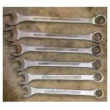 Six Pittsburgh Combination Wrenches