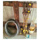 Fencing Materials Including Wire, Posts, and Insul