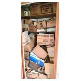 Closet of Ephemera, Fur Trapping and Grocery Paper