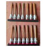 Sunex Hex Bit Socket Set with Holders
