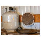 Propane Tank with Attached Heater