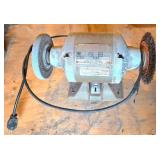 Farm and Fleet Bench Grinder with Dual Wheels