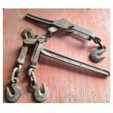 Vintage Jumbo 155 Chain Load Binder with Hooks