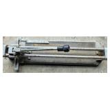 Manual Ceramic Tile Cutter with Metal Frame