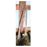 12 Metal Fur Stretchers, 47 Inches