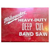 Milwaukee Heavy-Duty Deep Cut Band Saw With Case