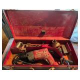 Milwaukee Heavy-Duty Drill with Accessories in Met