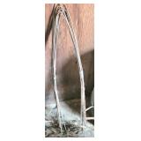 12 Metal Fur Stretchers, 47 Inches Long