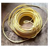 Coiled Yellow Electrical Wire