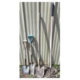 Four Assorted Gardening Tools