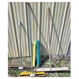 Heavy-Duty Push Brooms and Attachments