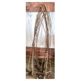 12 Metal Fur Stretchers, 47 Inches