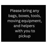 Bring What You Need