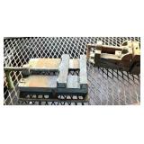 Two Metal Bench Vises for Workshop Use
